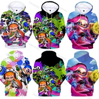 2021 hot game splatoons men winter warm funny graphic streetwears fashion unisex sweatshirts male female kids splatoons