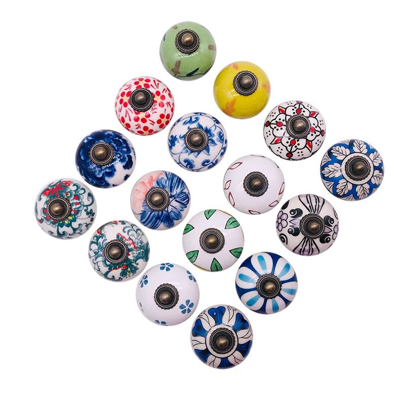 1 шт. керамические ручки для ящиков красочный шкаф аппаратный Mix предназначен