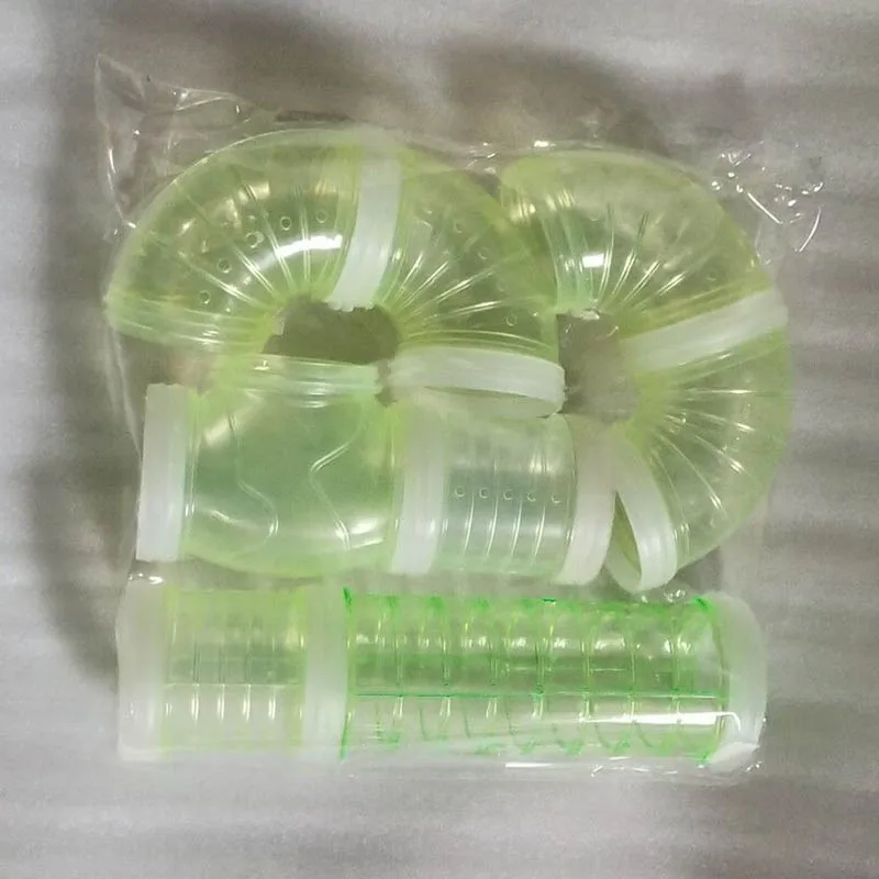 

Plastic Training Playing Tools DIY External Tunnel Hamster Toys Multifunctional Hamster Cage Accessories 1 PC Hamster Pipeline