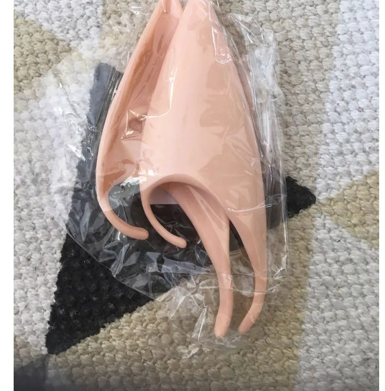 1 Pair Halloween Party Elven Elf Ears Pointed Masquerade Anime Fairy Cospaly Costumes Vampire Soft Christmas M | Тематическая
