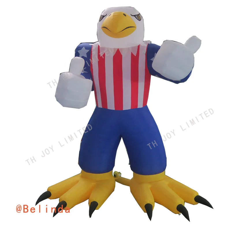 Бесплатная доставка Гигантский 6mH надувной американский Орел США орел