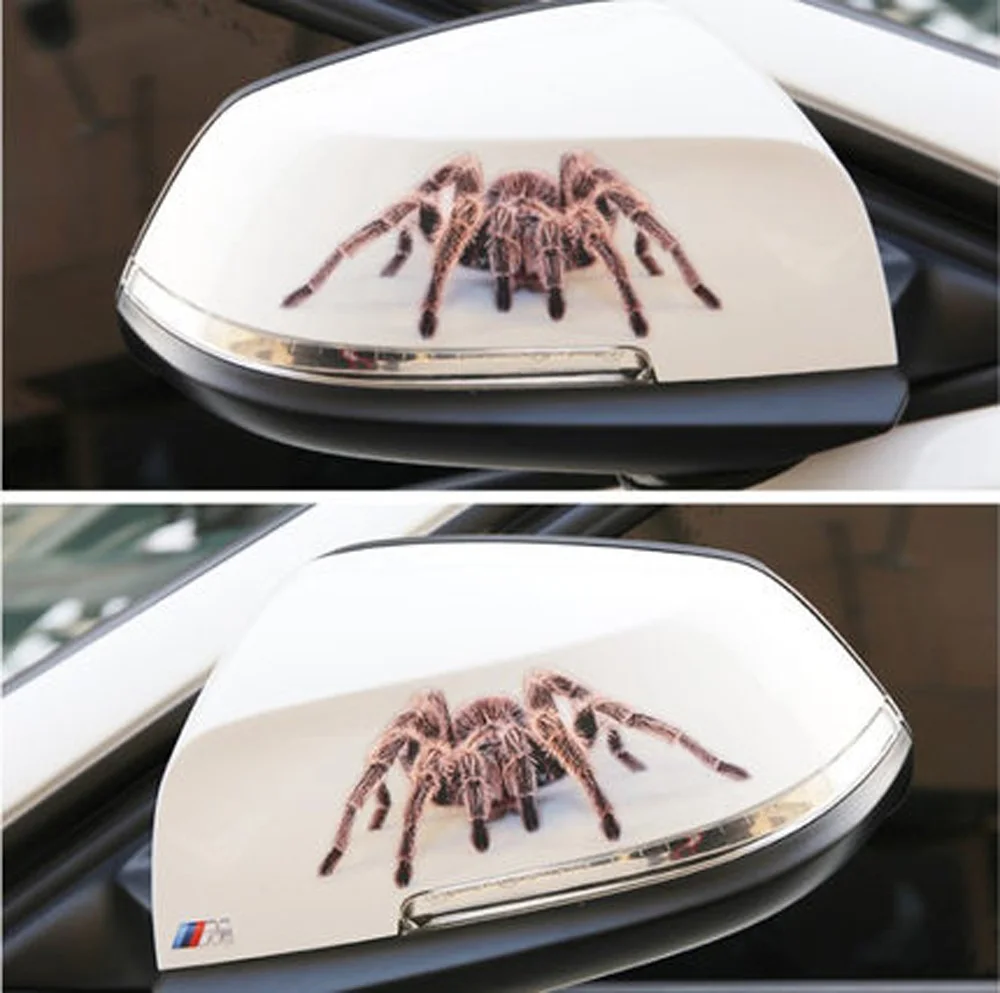 3D Автомобильная наклейка spider gecko scorpion для Mitsubishi ASX/Outlander/Lancer Evolution/Pajero/Eclipse/Grandis