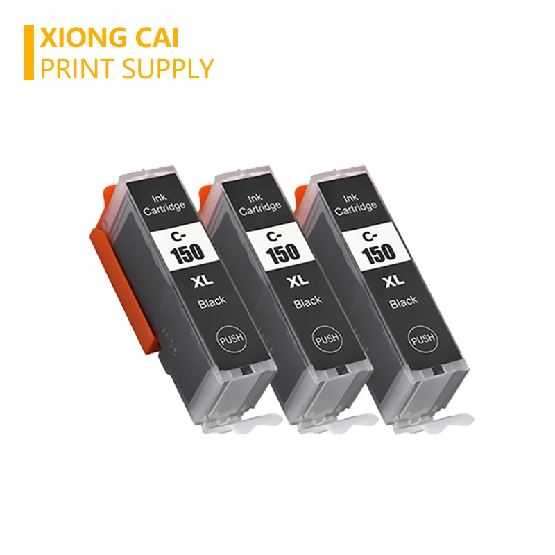 3 шт. PGI 150 CLI 151 чернильный картридж для принтера canon принтерам PIXMA IP7210 MG5410 MG5510 MG6410