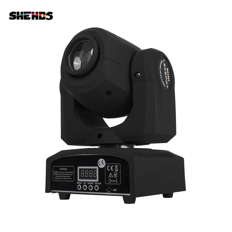 Светодиодный светильник SHEHDS 30 Вт Gobo с движущейся головкой DMX 512 сценический Dj