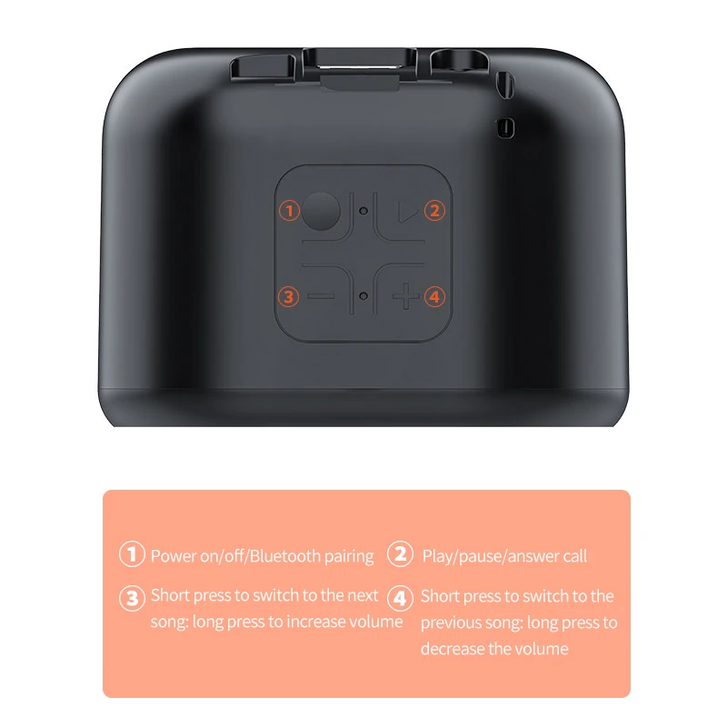 Wireless Small Bluetooth Speaker Stereo Portable Mini Waterproof Outdoor Subwoofer TF AUX USB for Phone Y25 | Электроника