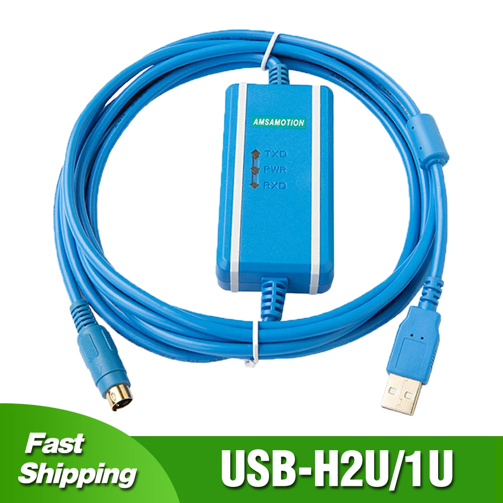 Чип FTDI USB-H2U для программирования ПЛК серии H0U H1U H2U изолированный кабель загрузки