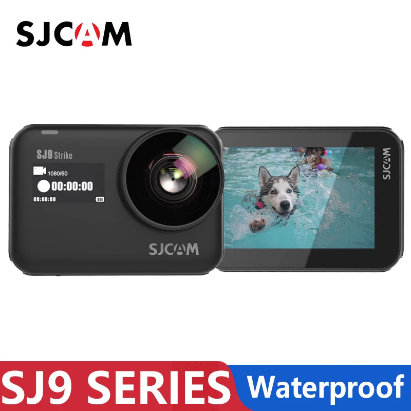 SJCAM SJ9 серии SJ9 Strike SJ9 Max GYRO Body Водонепроницаемый 4K Экшн-камера потоковая 2,4G Wifi Спорт DV