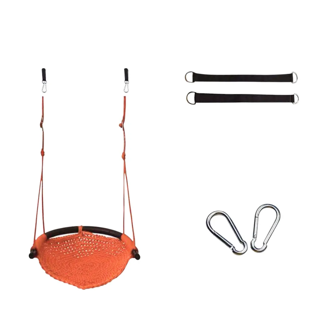 

Kids Swing Seat Adjustable Ropes Heavy Duty Rope Play Children Swing Set toys for baby