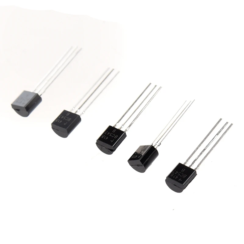 100 x Transistor NPN BC547 45V 100MA Black with 5 Pcs L7809CV 3 Terminals Through Hole 1.5A 9V Postive Voltage Regulator | Электроника