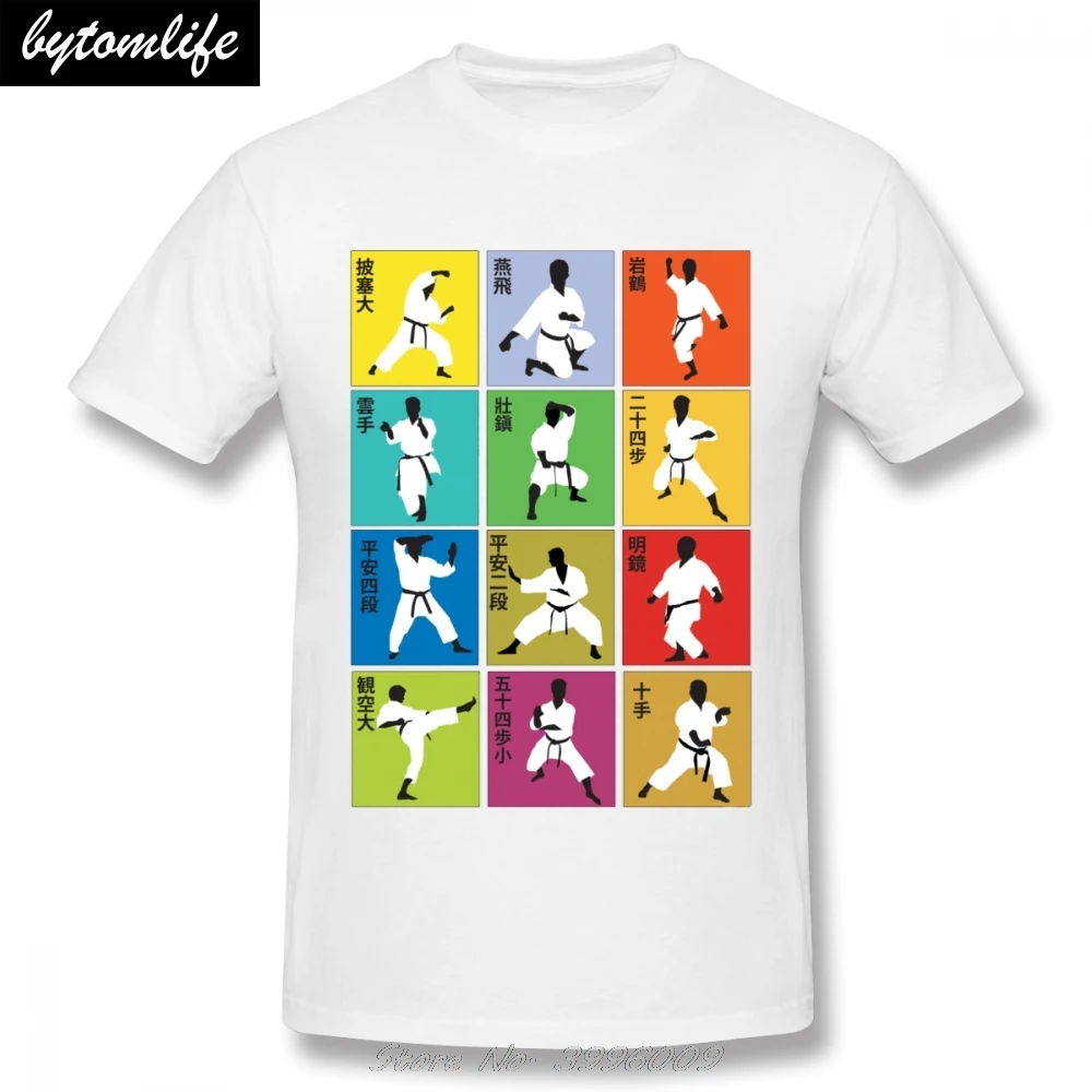 

Shotokan Karate T-shirt For Men Summer Short Sleeve Cotton Tshirt Streetwear