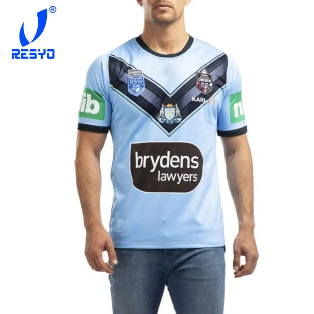 

NSW BLUES 2020 SOO HOME PRO RUGBY JERSEY Sport Shirt S-5XL
