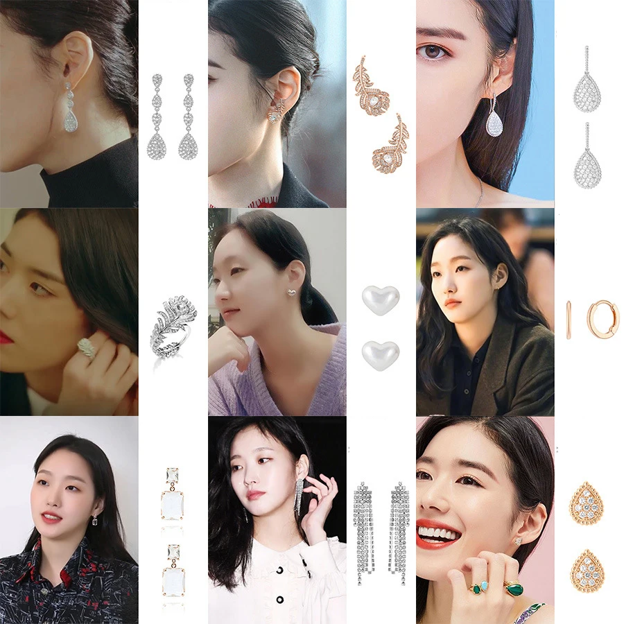 Женские серьги король корейские Звезда ТВ для женщин серьги-подвески 2020 модные в
