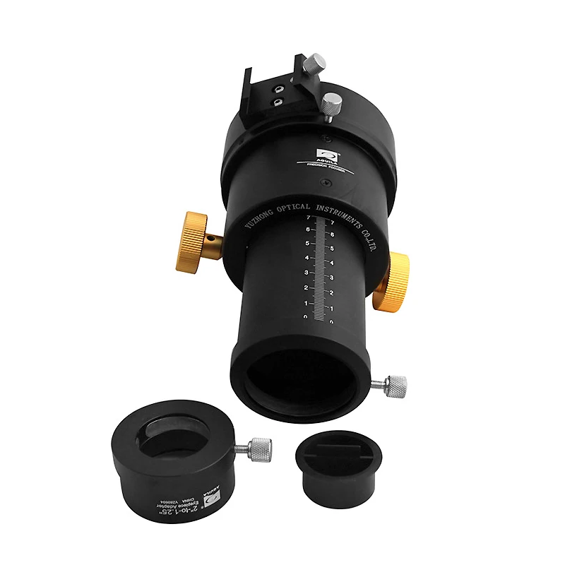 2inch 360 Degree Rotating Single-Speed Focuser DIY Full Metal No-rack Manual Focus w/ 1.25inch Adapter for Refractor Telescope |