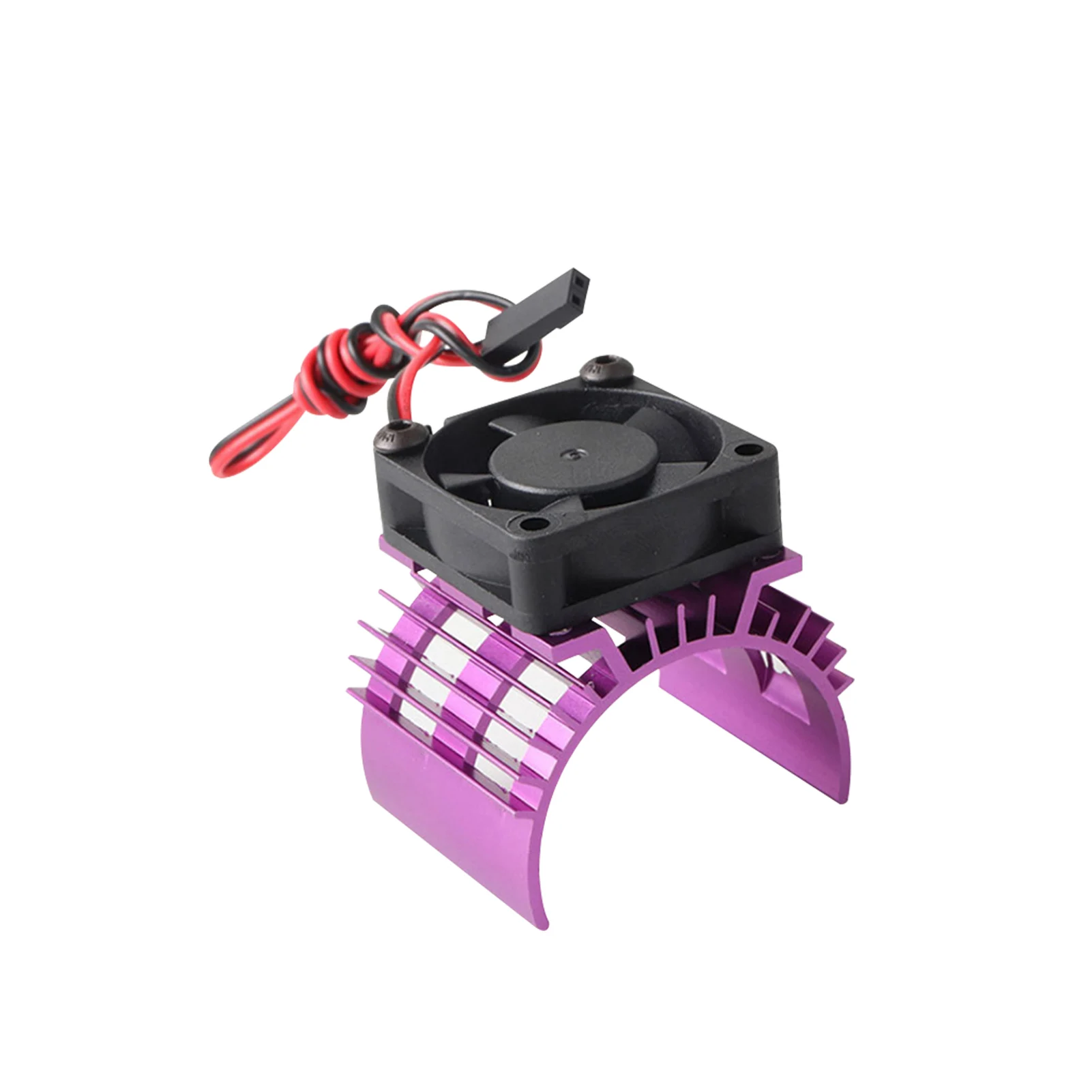 

Durable Metal Electric Replacement Home With Cooling Fan Portable Kids Toy Easy Install RC Motor Heatsink Universal Accessories