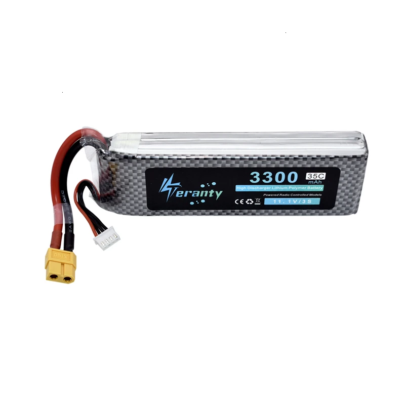 Teranty Power 11 1 В 3300 мАч 35C Lipo Batterry для RC Drone Boat Quodcopter запасные части 3s 2800 батареи T/XT60