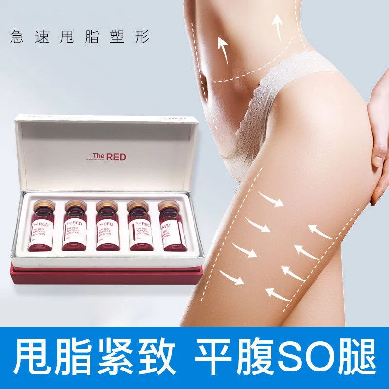 

Korean 10ml The Red Ampoule Solution Lose Weight Lipolytic Dissolve Fat Lipolysis For Hyaluron Pen
