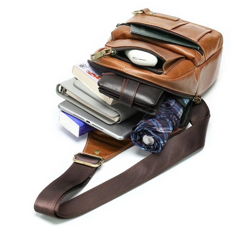 Нагрудная сумка MVA с бесплатной гравировкой модная дорожная слинг мужская