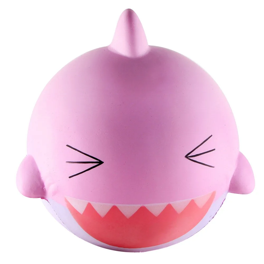 15см Розовые прелестные счастливые акулы с ароматом медленно поднимающиеся игрушки - коллекция новых смешных игрушек для снятия стресса и расслабления