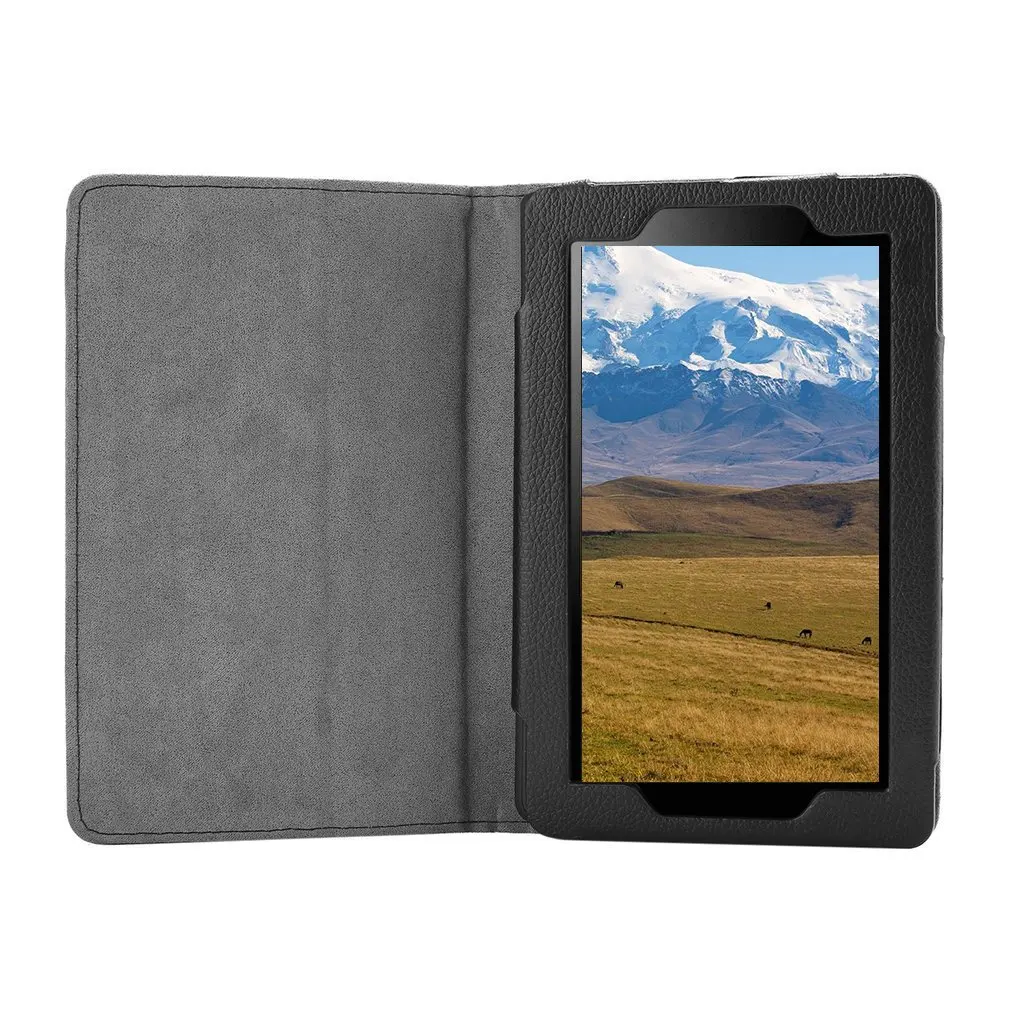 Durable PU Leather 7 inch Display Folio Protective Cover Case with Stand Secure Magnetic Closure &amp Open for Kindle Fire | Компьютеры и