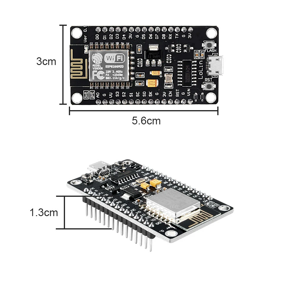 3 шт. ESP8266 Nodemcu V3 ESP-12E WiFi Интернет Плата развития трансферный процессор