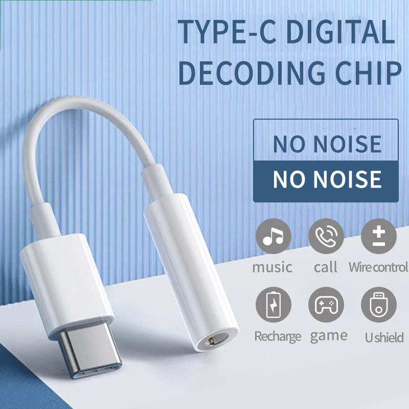 Suitable for Google Huawei Type-C 3.5mm headphone transfer jack cable AUX adapter Type C 3.5 audio converter cable
Suitable for Google Huawei Type-C 3.5mm headphone transfer jack cable AUX adapter Type C 3.5 audio converter cable