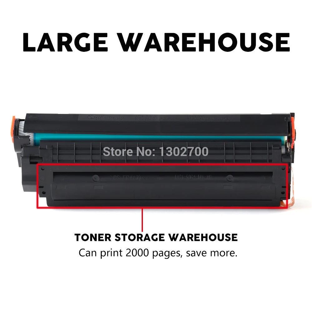

Q2612A 12A Q 2612A 2612 toner cartridge for HP 1010 1012 1015 1018 1020 Plus 1022 3015 3030 3050Z 3052 3055 M1005 M1319f powder