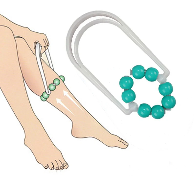 Роликовый массажер для похудения ног икры волшебные стройные ноги расслабляющий