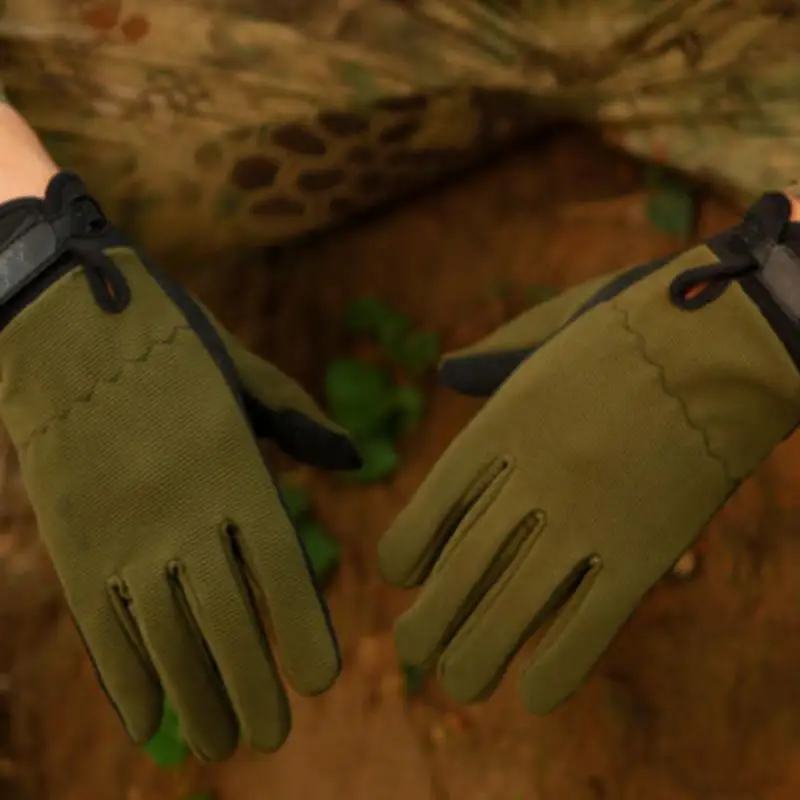 Спортивные камуфляжные мужские военные тактические перчатки для верховой езды
