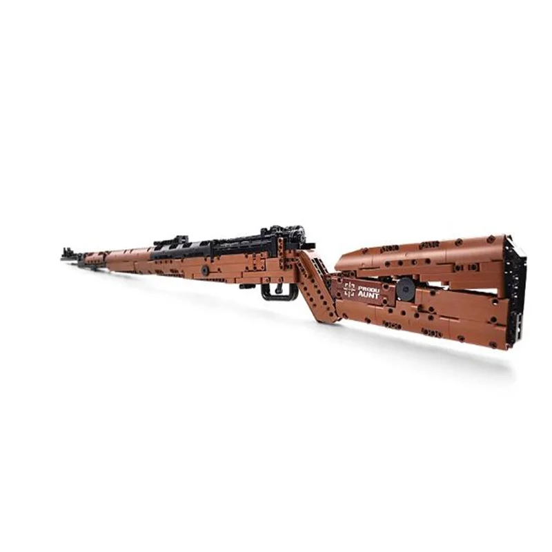 

New Military Series The Mauseres 98K Sniper Rifle Gun Model Building Blocks Set Classic Education Toys For Children