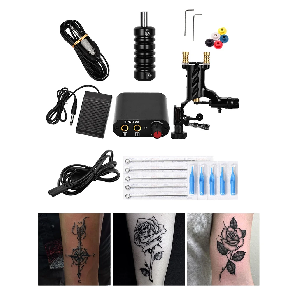 

Professional Setters Tattoo Machin Tattoo Power Supply Group Suit Set Semi-Permanent Tattoo Art Tools Accessories For Beginers