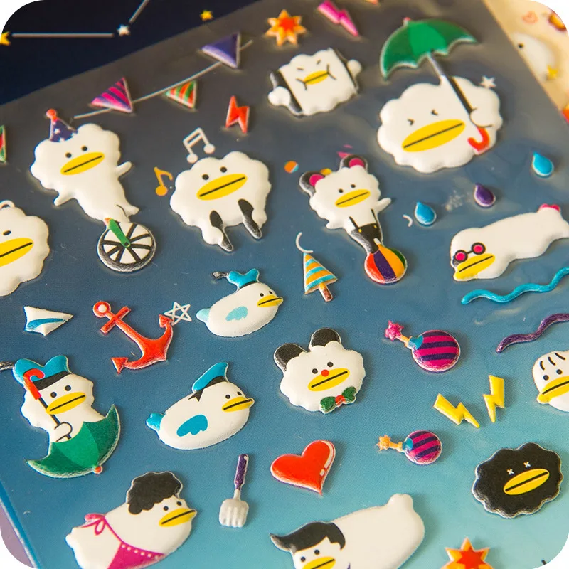 5 шт. декоративные наклейки в виде животных | Игрушки и хобби