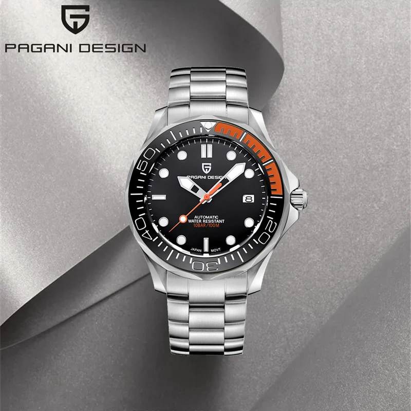 

2022 New PAGANI DESIGN 007 Top Luxury Brand Business Mechanical Watch For Men Automatic Watch 100M Waterproof Clock Montre Homme