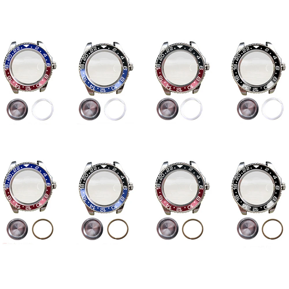 40MM Metal Watch Case Back Cover Shell Bezel Kit for ETA 2836 Movement MIYOTA 8215 821A Mingzhu 2813 3804 | Электроника
