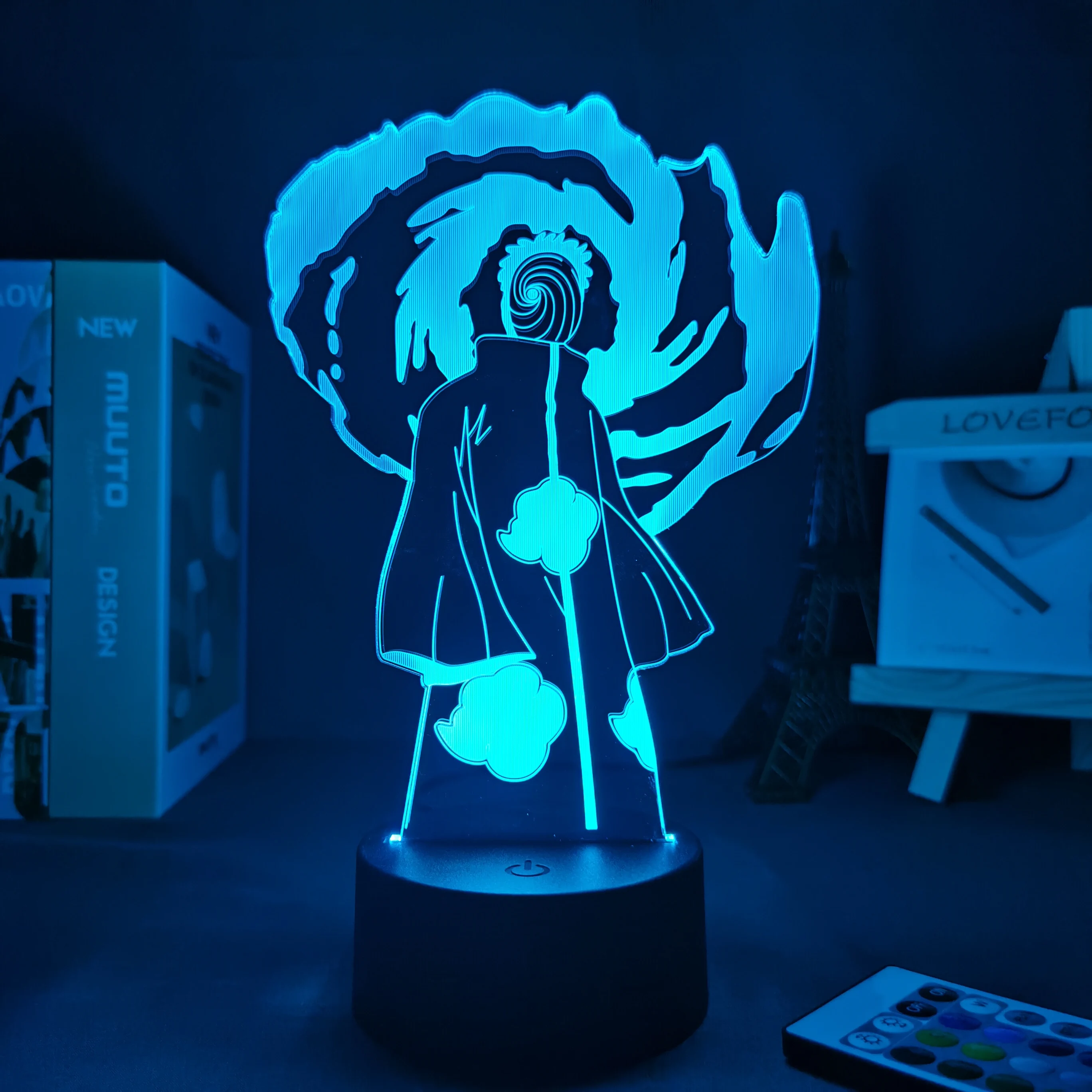 

Manga Narutoed 3D Lamp Kids Bedroom Cute Room Decor Anime Lamp Personalized Gift For Home Anime Figure Led Panel Lights