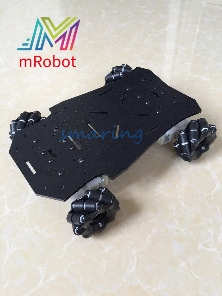 Умный робот шасси автомобиля с 4Pcs мотором Mecanum колеса 12V высокий крутящий момент