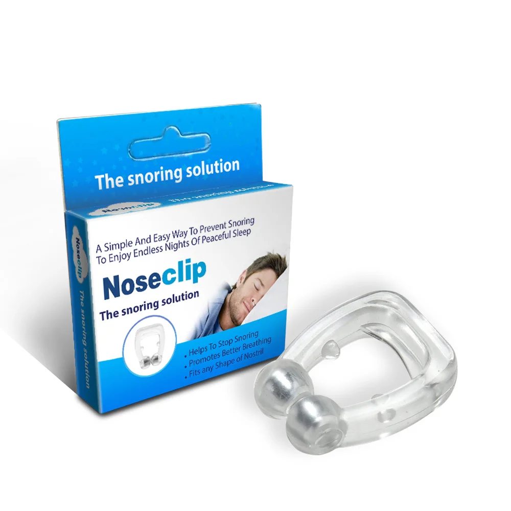 1pcs/Box Magnetic Anti Snoring Nose Clip Reduce Snore Nasal Dilator Device Better Breath Relax Sleeping Antisnoring Solution Aid - купить по