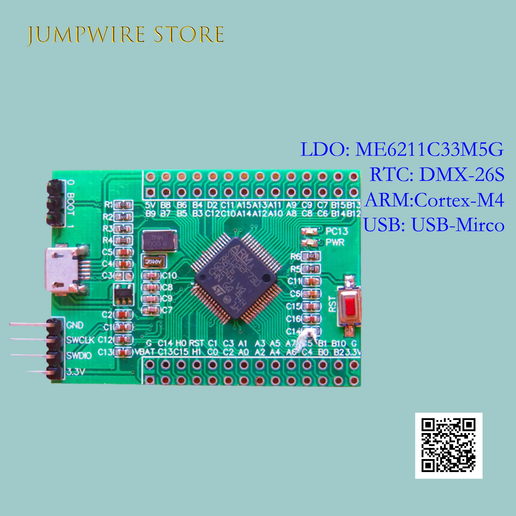 

Материнская плата большой емкости STM32F730R8T6, микрокомпьютер с одним чипом, новый продукт F730, высокопроизводительная оценочная плата