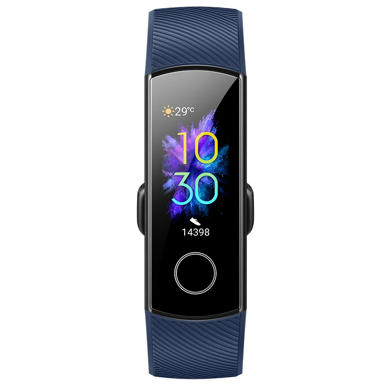 Оригинальный Смарт браслет Huawei Honor Band 5 0 95 дюйма смарт трекер для плавания