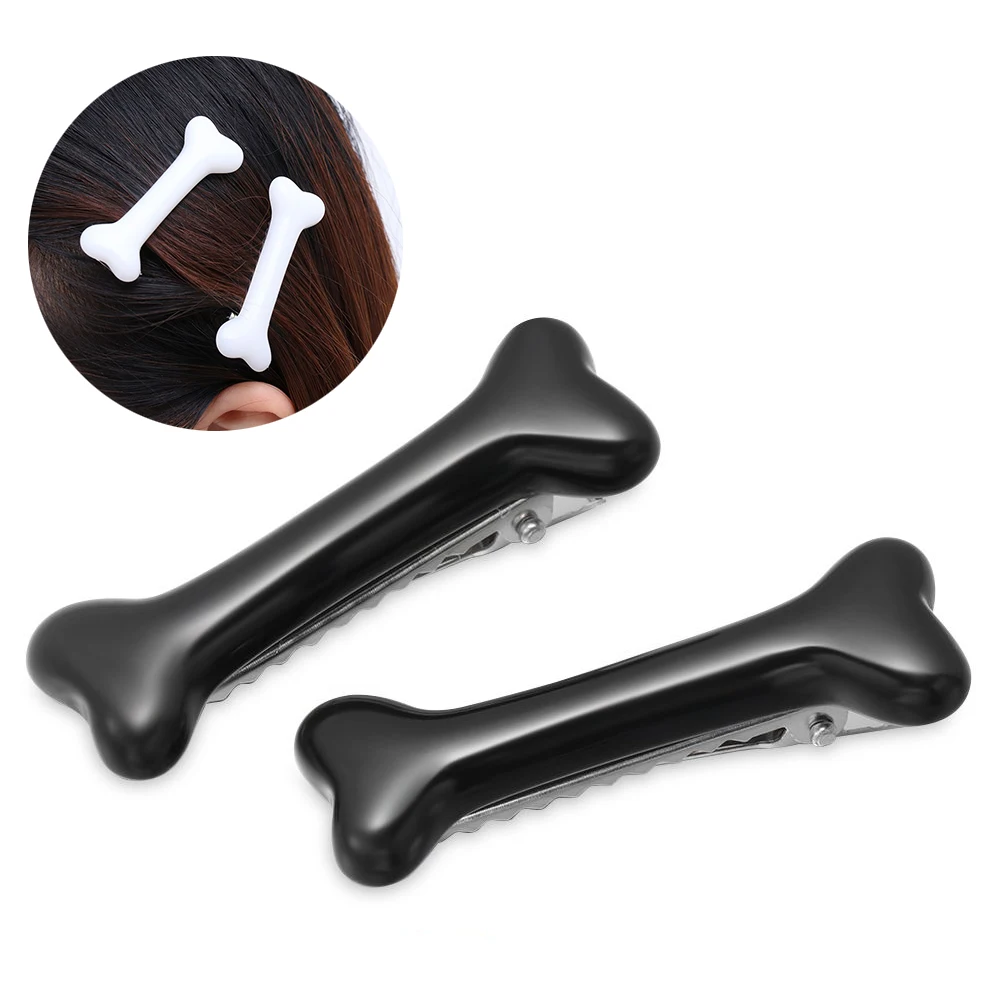 

2 Pcs Women Dog Bone Design Hairpin Fashion Creative Popular Hair Clips Girls Charm Lovely Barrettes Styling Tools Accessories