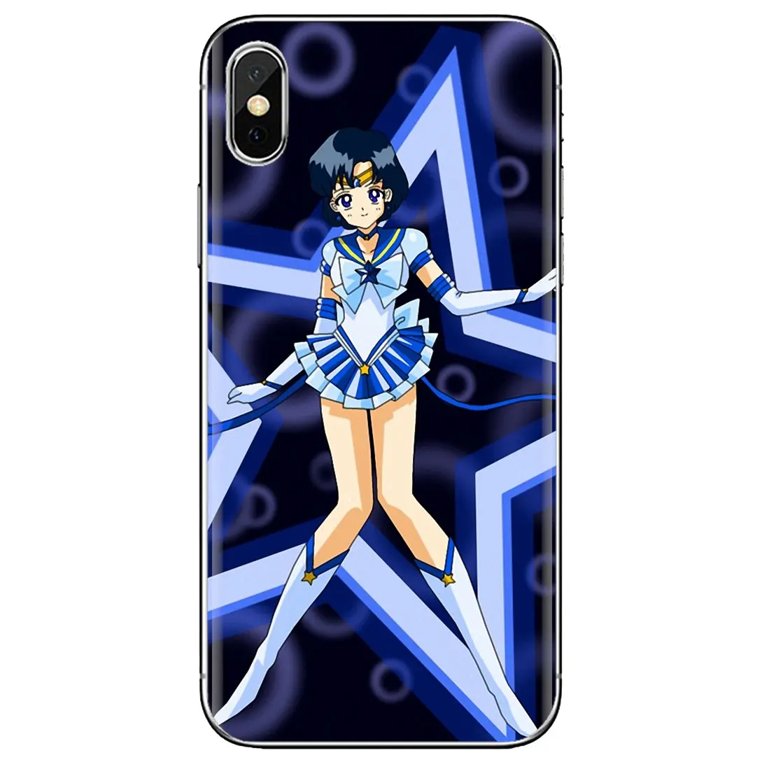 For Huawei Mate 20 30 40 7 8 9 10 Lite Pro P Smart 2018 2019 Plus G7 G8 Soft Shell Case Mercury-Sailor-C-moon-Sailor | Мобильные