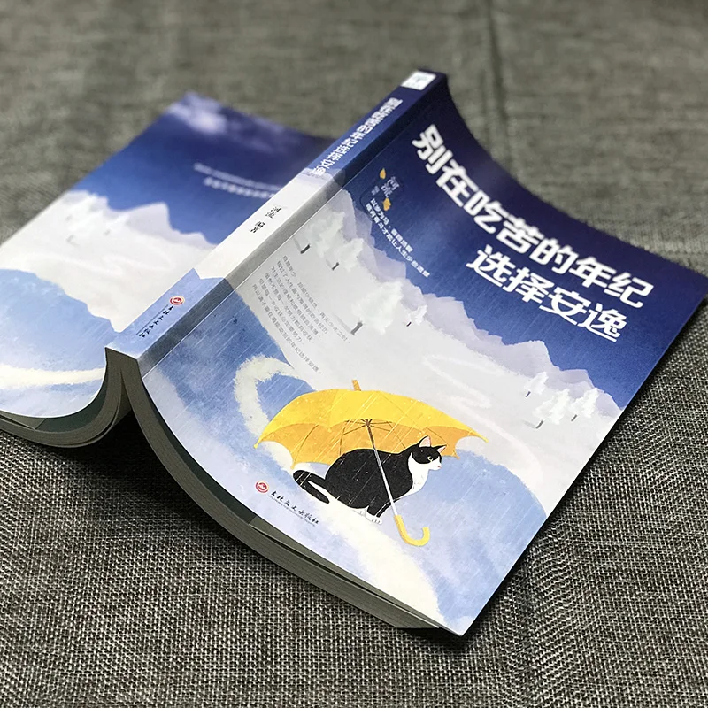 New Chinese Book Don't Choose Comfort at the age of hardship Chicken Soup for Soul Inspirational book Emotion management | Канцтовары