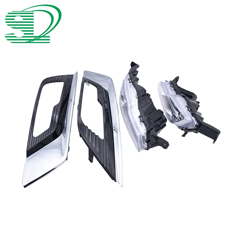 1 комплект светодиодный DRL Противотуманные лампы дневного света светильник