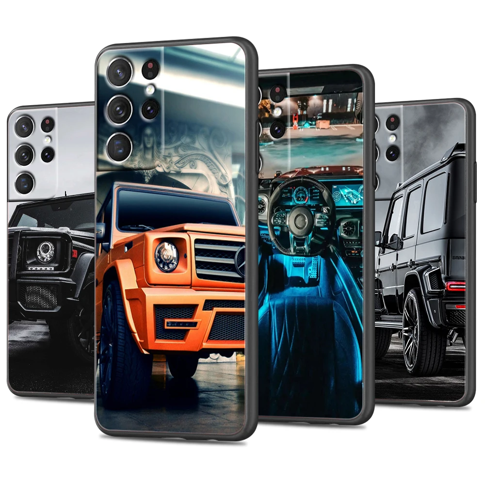 

Sports Cars Cool For Samsung Galaxy S22 S21 Ultra S20 FE Lite S10 S9 S8 Plus 5G Silicone Soft Black Phone Case