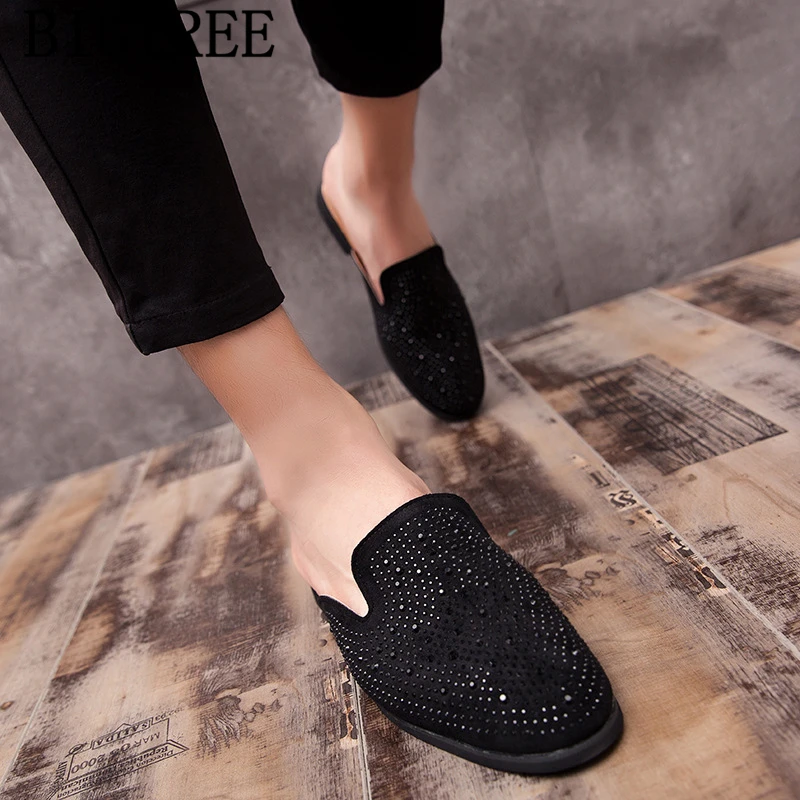 Полуботинки для мужчин сланцы мужская повседневная обувь лидер продаж роскошные