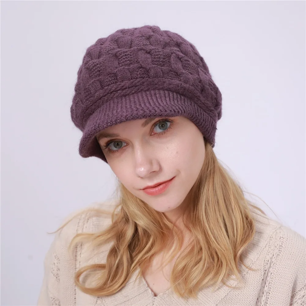 [DINGDNSHOW] модные шапочки шляпа Skullies хлопковый бант вязанная теплая шапка зимняя шапка женская шапка шерсть