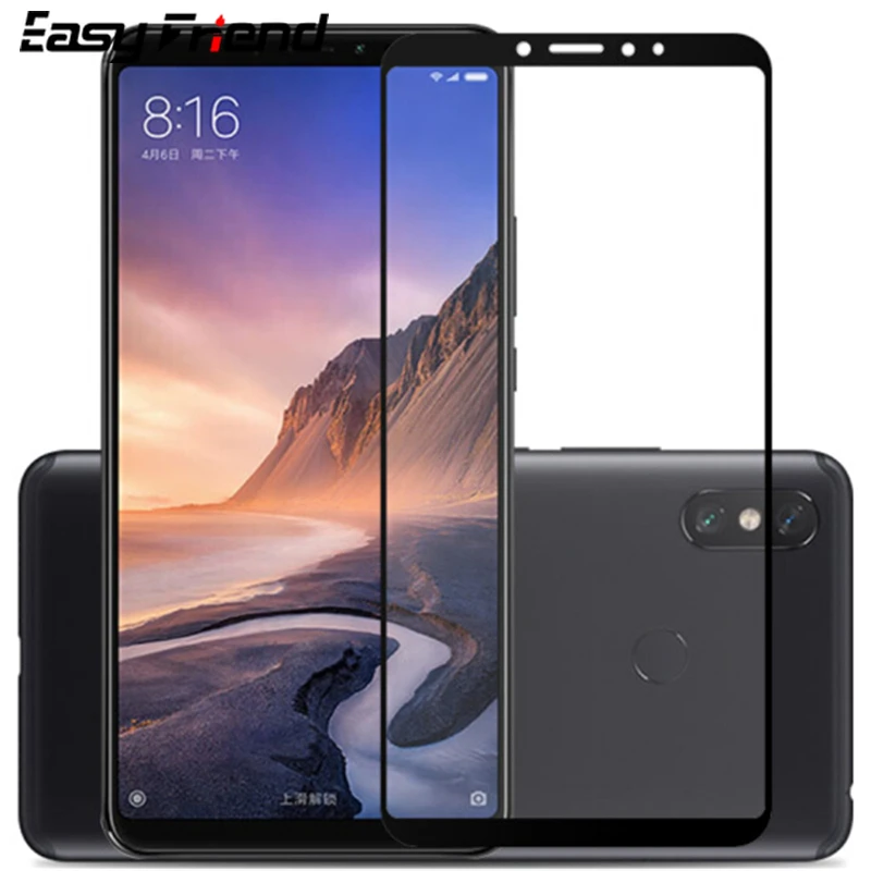 Защитная пленка для Xiaomi Mi Max 1 2 3 MiMax MIMax2 Max2 Max3 MIMax3 полное покрытие закаленное