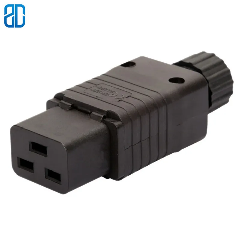 IEC 320 C19 гнездо переменного тока EN 60320 16A 250 В 20A/125 в разъем питания Rewirable DIY Заглушка с