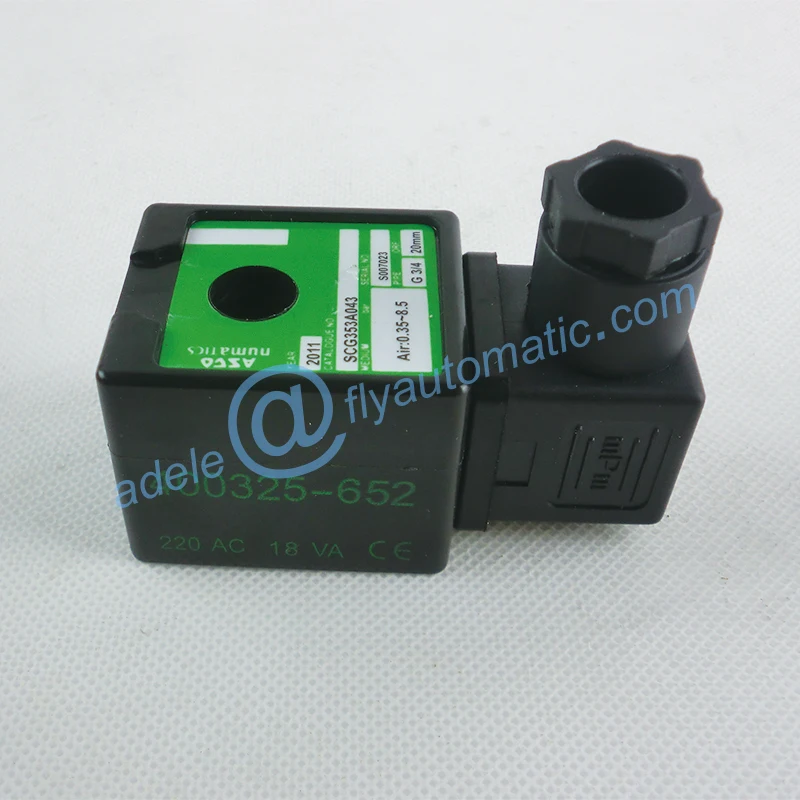 SCG353A043 ASCO 3/4 &quotАлюминиевый сплав нормальный Colse импульсные струйные клапаны -