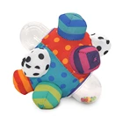 Тактильная игрушка для младенцев, мягкий массажный мяч для развития моторики, обучения раннему обучению, вспомогательное средство для обучения, игрушка для младенцев