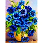 Набор для вышивки крестиком 11CT, для взрослых, цветок, рукоделие, набор для рукоделия, печатная холст, хлопковая нить, домашнее украшение комнаты